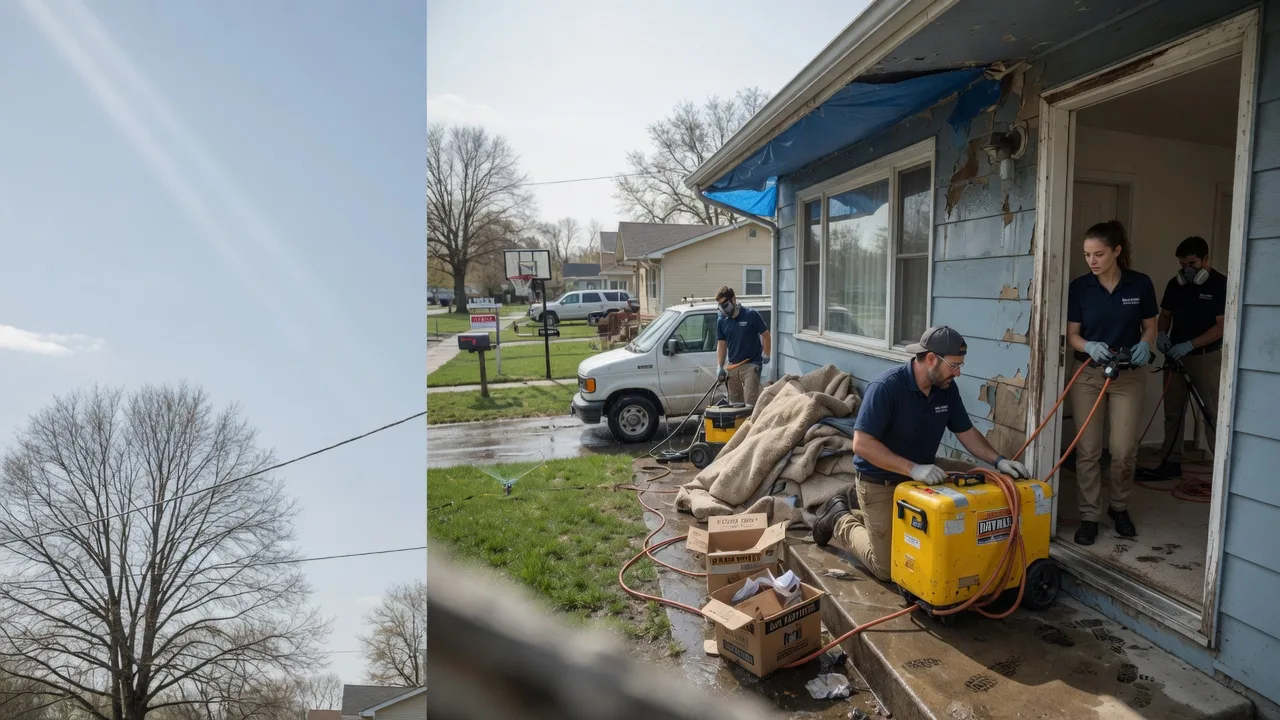 Basement Flood Cleanup in North Robinson, OH near me